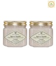 Just Herbs Apricot Sparkle Invigorating skin radiance scrub 100gm (Set of 2)