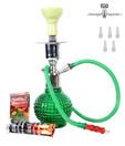 Hooked On Hookah Exquisite Green Hookah