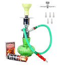 Hooked On Hookah Crystal Light Green Hookah