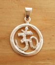 Designer Silver Sterling Silver Marvellous Om Pendant