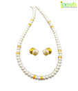 JPearls Cz Plain Pearl Set