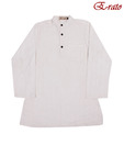 E-rato Classic White Kurta For Kids For Kids