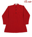 E-rato Vibrant Red Kurta For Kids