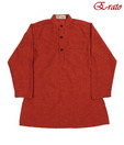 E-rato Classic Rust Kurta For Kids