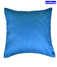 MeSleep Blue Embossed Cushion Cover