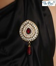 Pari Kundan Style Maharaja Brooch