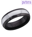 Peora Splendid Tungsten Ring