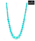 Piebee Amazonite Aqua Blue Necklace