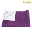 Quick Dry Plain Waterproof Plum Small