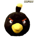 Angry Birds Black 5 Inch Toy With Sound