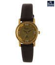 Rochees Round Gold Studded Watch