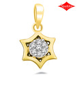 Sparkles Pretty Diamond & Gold Pendant