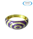 Vendee Purple and White Bangle