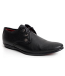 Brutsch Modish Black Derby Shoes