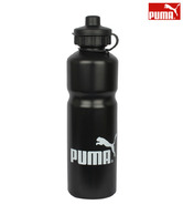 Puma Plastic Waterbottle  (Black/White)