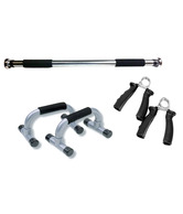 Kamachi Workout Set Door Bar+Push Up Bar+ Hand Grip