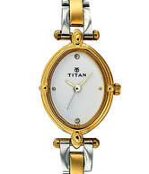 Titan Glamrous Dual Tone Watch