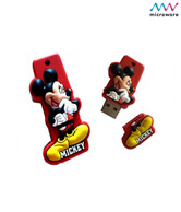 Microware 16GB Mickey Mouse Shape Designer Pen Drive
