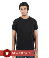 FREECULTR Jet Black Regular Fit T-Shirt
