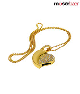 Moserbaer Heart Shaped 8GB Pen Drive (One Gaming CD Free)