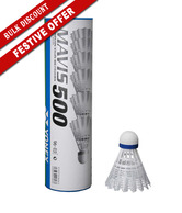 Yonex Mavis 500 Nylon Shuttle  Cock (Pack of 3 dozen shuttles)