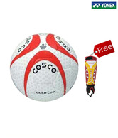 2 Cosco Gold Cup Football + 1 Cosco shinguard extreme FREE