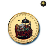 Aarya24kt Vaishno Devi Gold plated coin AR-CN-023