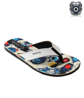 Roony Funky White Slippers