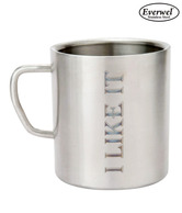 Everwel I Like It Quoted Stainless Steel Coffee Mug