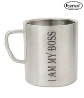 Everwel I Am My Boss Quoted Stainless Steel Coffee Mug