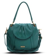 Peperone Enticing Baltic Blue Flap Handbag