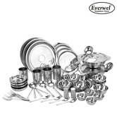 Everwel Stainless Steel 48 Pcs Premium Dinner Set