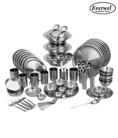 Everwel Stainless Steel 90 Pcs Exclusive Dinner Set