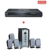 Intex 5.1 N-61 DVD Player With Intex 5.1 spk4000SB