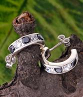 Lencia Classy CZ Sterling Silver Earrings