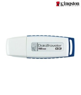 Kingston DTIG3 16GB Pen Drive (White & Dark Blue)