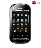 Lg Optimus Me P350-Titanium Black