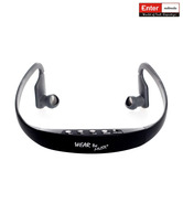 Enter Neckband MP3/FM Player E-NB4 (Black)