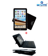 Devante My Tab With Calling Function With Leather Keyboard (Combo)