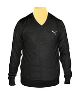 Puma Black V-Neck Sweater