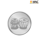 MNC 50 Gm Melodic Tabla Silver Coin With 99.9% Purity