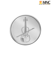 MNC 20 Gm Mellow Violin Silver Coin With 99.9% Purity