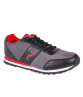 Fila Darter Black & Red Sports Shoes