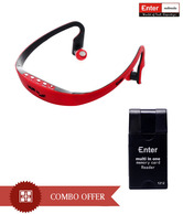 Neckband MP3 Player E-NB4 with Free Multi Card Reader (E-MC60)