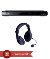 Sony SR660 DVD Player With Verve Hs100 Headphone