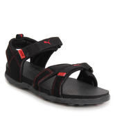 Puma Techno II IND Black & Red Floaters