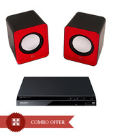 Sony SR320 Dvd Player With Live - Tech Mini Speaker