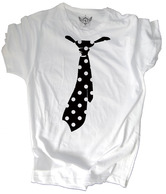 Unisopent White Round Tie T-shirt