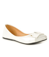 Stylewalk Fab White Ballerinas
