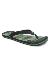 Puma Beach IND Black & Green Slippers